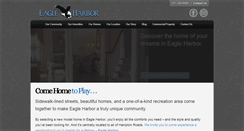 Desktop Screenshot of eagleharborva.com