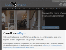 Tablet Screenshot of eagleharborva.com